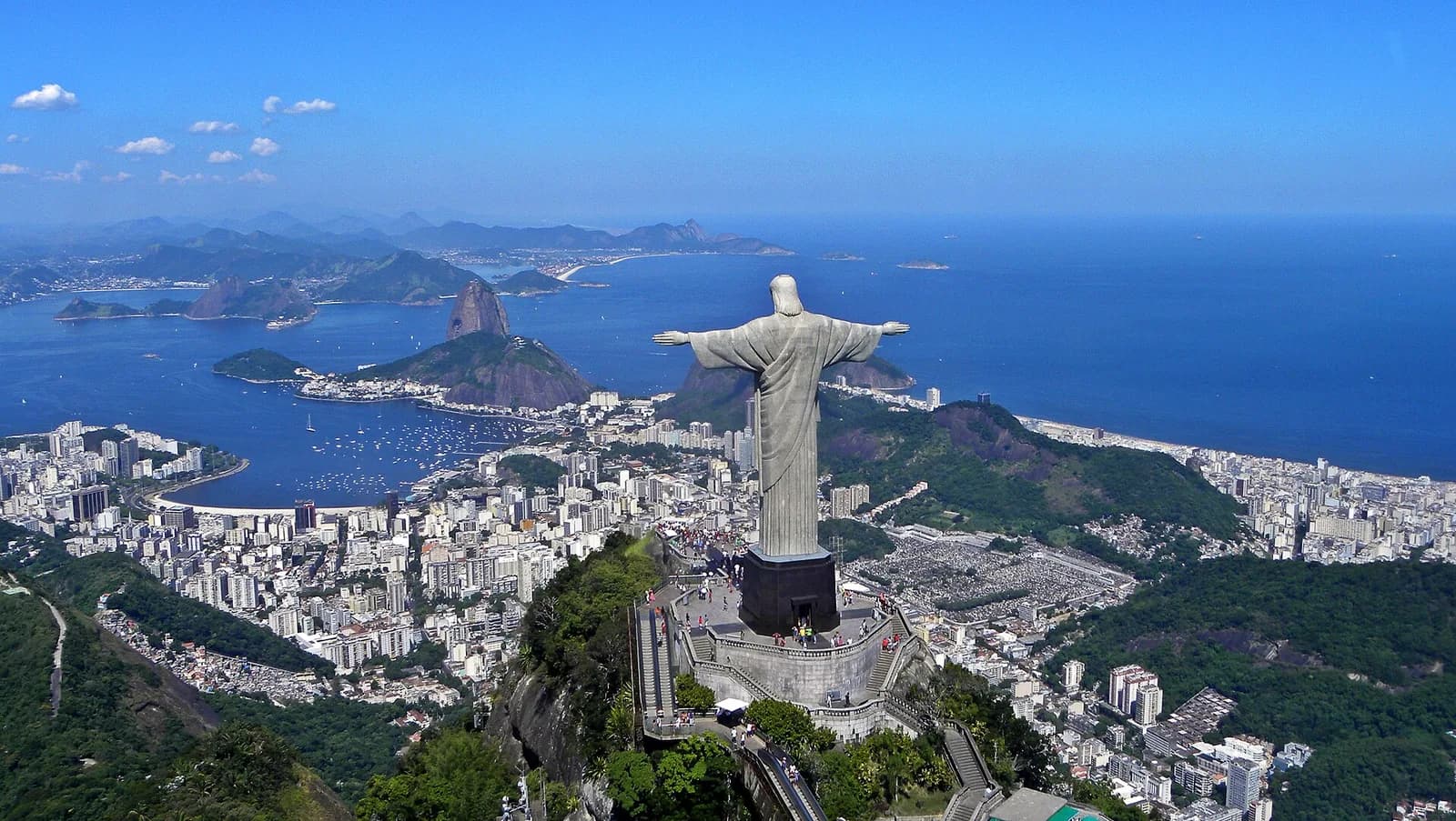 Cristo Redentor no alto do Corcovado
